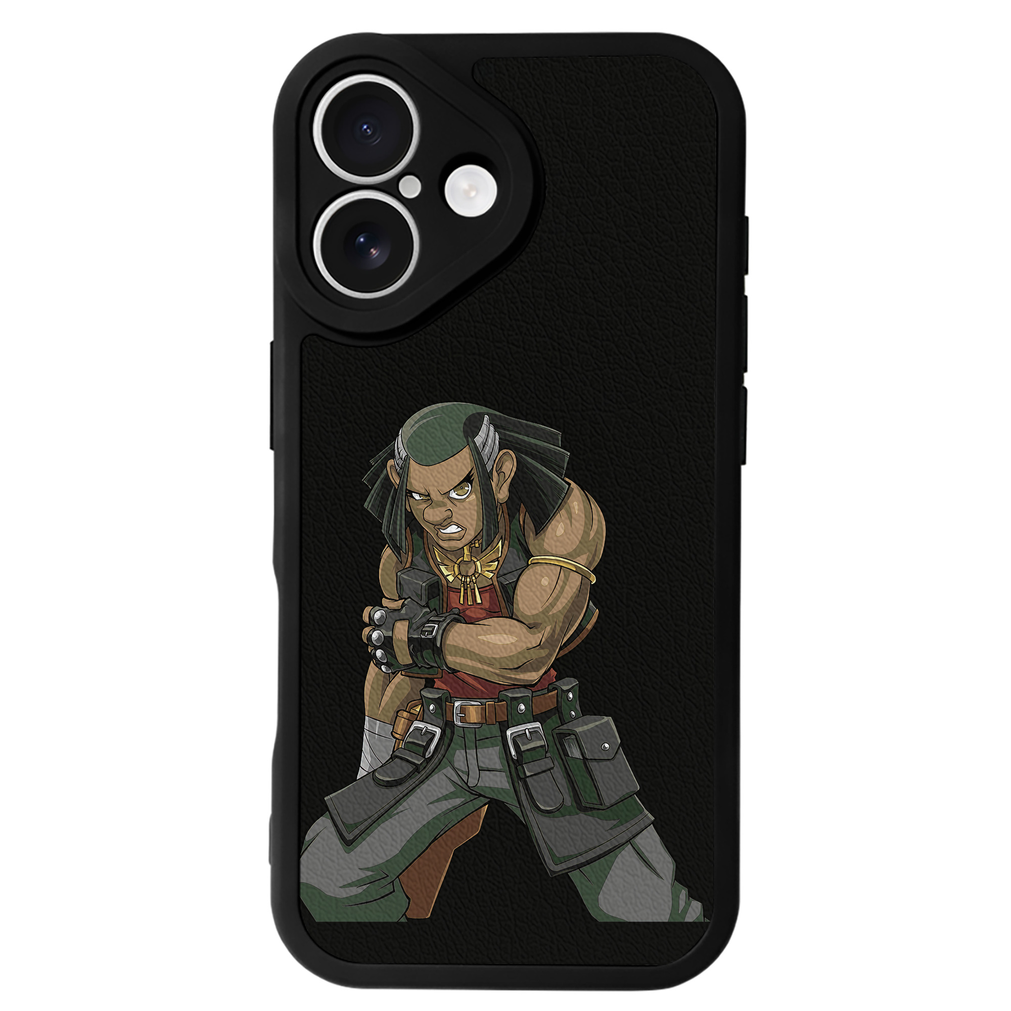 （画像用） 遊☆戯☆王 Yu-Gi-Oh! 【iPhone 16シリーズ対応】シリコンスマホケース（レザー調） 材質：シリコン